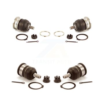 Front Lower & Upper Suspension Ball Joints Kit For Honda CR-V Acura Integra Civic del Sol KTR-101782
