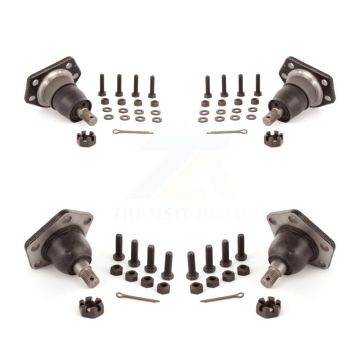 Front Lower & Upper Ball Joints Kit For Chevrolet GMC S10 Blazer Jimmy Sonoma S15 Isuzu KTR-101784