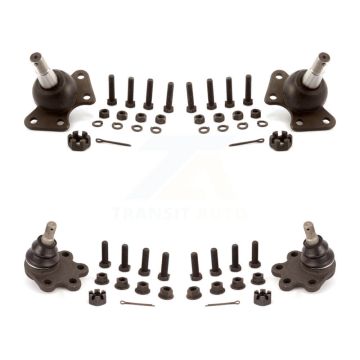 Front Lower & Upper Ball Joints Kit For Chevrolet K2500 GMC K3500 K1500 Suburban Yukon KTR-101789
