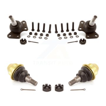 Front Lower & Upper Ball Joints Kit For Chevrolet GMC K3500 Tahoe K1500 Suburban Yukon KTR-101791
