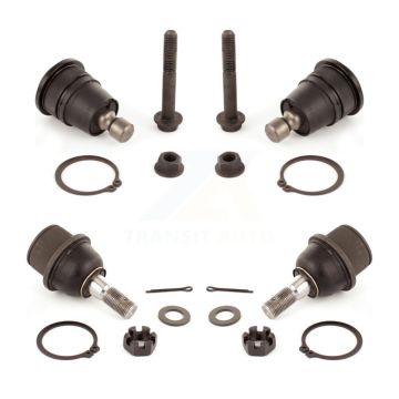 Front Lower & Upper Ball Joints Kit For Chevrolet GMC Trailblazer Envoy XL EXT SSR Buick KTR-101796