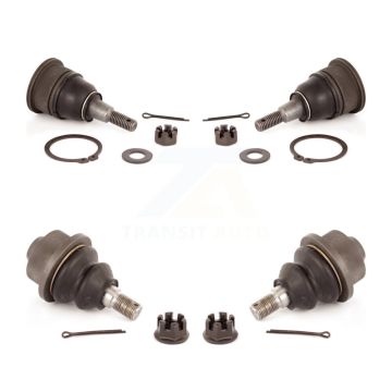 Front Lower & Upper Ball Joint Kit For Chevrolet GMC Sierra 2500 HD Silverado 3500 Hummer KTR-101799