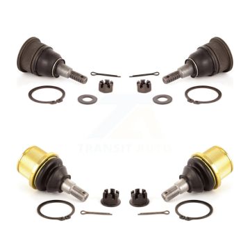 Front Lower & Upper Ball Joints Kit For GMC Chevrolet Savana 2500 Express 3500 4500 KTR-101800