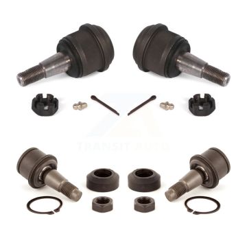 Front Lower & Upper Suspension Ball Joints Kit For 2000-2002 Dodge Ram 2500 3500 KTR-101804