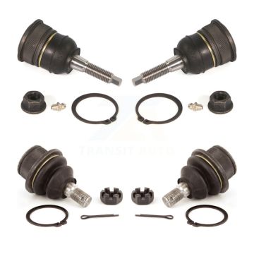Front Lower & Upper Ball Joints Kit For Ford Explorer Lincoln Aviator Mercury Mountaineer KTR-101812