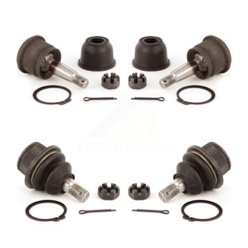 Front Lower & Upper Ball Joints Kit For Ford F-150 Expedition Heritage F-250 Lincoln KTR-101814