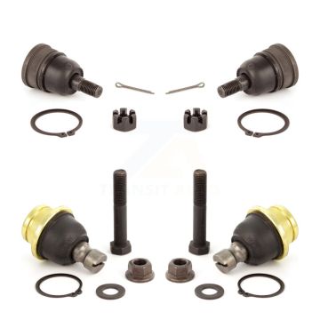 Front Lower & Upper Ball Joints Kit For Nissan Frontier Pathfinder Xterra Suzuki Equator KTR-101831