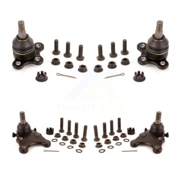 Front Lower & Upper Ball Joints Kit For Chevrolet Colorado GMC Canyon Isuzu i-350 i-370 KTR-101834