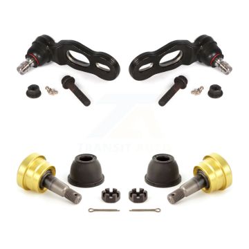 Front Lower & Upper Ball Joints Kit For Mercury Grand Marquis Lincoln Town Car Ford Crown KTR-101836