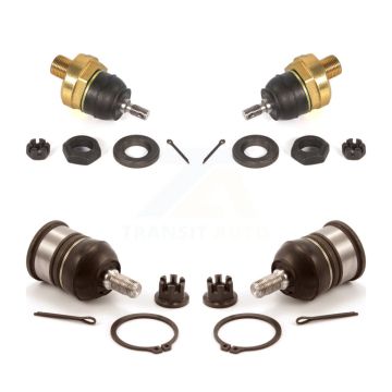 Front Lower & Upper Suspension Ball Joints Kit For Acura Integra Honda CRX KTR-101843