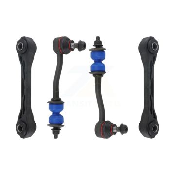 Front Rear Suspension Bar Link Kit For 1997-2004 Dodge Dakota RWD With Plastic Fiber KTR-102019