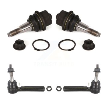 Front Ball Joint & Tie Rod End Kit For GMC Sierra 1500 Chevrolet Silverado Tahoe Cadillac KTR-102328