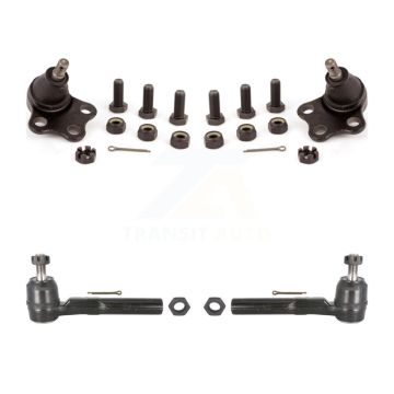 Front Ball Joint And Tie Rod End Kit For 1995-2005 Chevrolet Cavalier Pontiac Sunfire KTR-102338