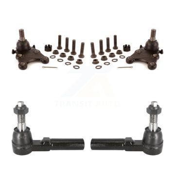 Front Ball Joint And Tie Rod End Kit For Chevrolet Colorado GMC Canyon Isuzu i-280 i-350 KTR-102406