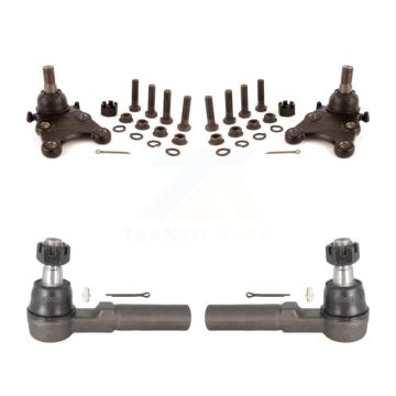 Front Ball Joint And Tie Rod End Kit For Chevrolet Colorado GMC Canyon Isuzu i-280 i-350 KTR-102408