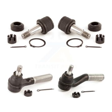 Front Ball Joint And Tie Rod End Kit For Ford E-350 Super Duty Econoline E-250 Club Wagon KTR-102507