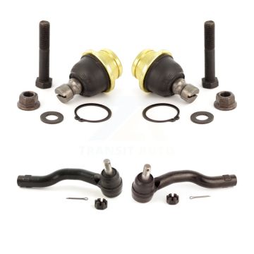 Front Ball Joint & Tie Rod End Kit For Nissan TITAN Armada INFINITI QX80 QX56 Pathfinder KTR-102518