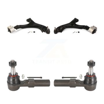 Front Suspension Control Arm Assembly & Tie Rod End Kit For Chevrolet Equinox Pontiac Vue KTR-102776