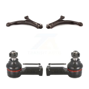 Front Suspension Control Arm Assembly And Tie Rod End Kit For 2004-2007 Suzuki Aerio KTR-102779