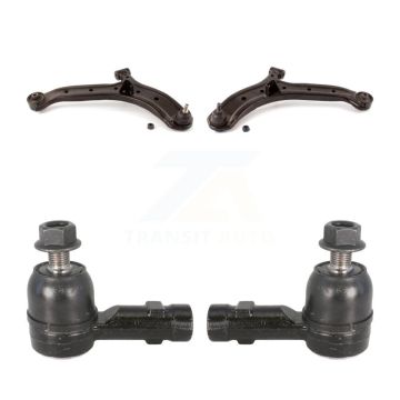 Front Suspension Control Arm Assembly And Tie Rod End Kit For 2000-2005 Hyundai Accent KTR-102839