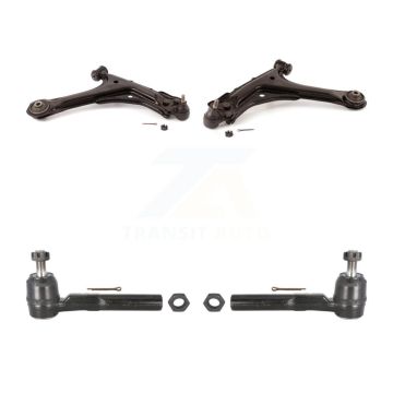 Front Suspension Control Arm Assembly And Tie Rod End Kit For Chevrolet Cavalier Pontiac KTR-102847