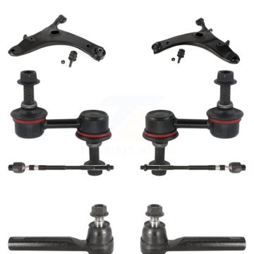Front Suspension Control Arm Ball Joint Tie Rod End Link Kit (8Pc) For Subaru Impreza WRX KTR-102934