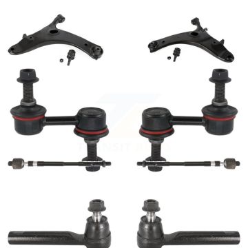 Front Control Arm And Ball Joint Tie Rod End Link Kit (8Pc) For 2009-2013 Subaru Forester KTR-102935