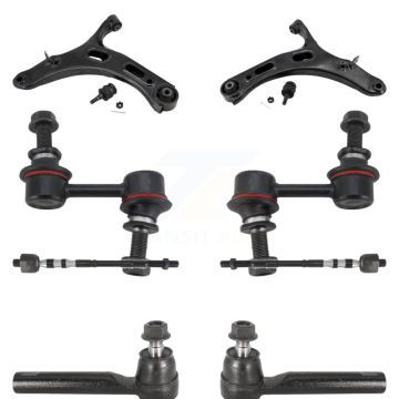 Front Control Arm And Ball Joint Tie Rod End Link Kit (8Pc) For 2010-2014 Subaru Outback KTR-102936