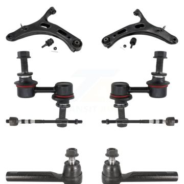 Front Control Arm And Ball Joint Tie Rod End Link Kit (8Pc) For 2010-2014 Subaru Legacy KTR-102937