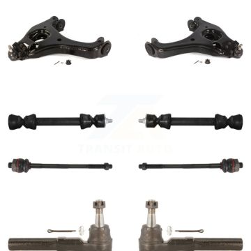 Front Control Arm Ball Joint Tie Rod End Link Kit (8Pc) For Chevrolet Silverado 1500 GMC KTR-102938