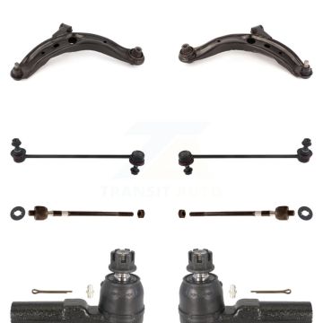 Front Control Arm Ball Joint Assembly Tie Rod End Link Kit (8Pc) For 2000-2001 Mazda MPV KTR-102941