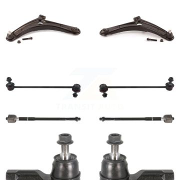 Front Control Arm & Ball Joint Tie Rod End Link Kit (8Pc) For Mitsubishi Lancer Outlander KTR-102945