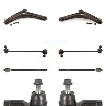 Front Arm Ball Joint Tie Rod End Link Kit (8Pc) For Mitsubishi RVR Outlander Lancer PHEV KTR-102946