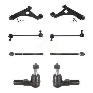 Front Control Arm & Ball Joint Tie Rod End Link Kit (8Pc) For Buick Encore Chevrolet Trax KTR-102970