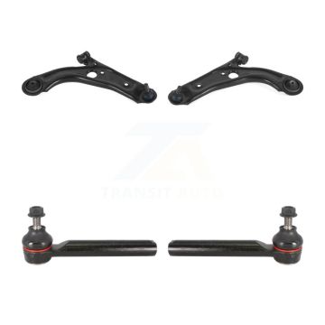 Front Suspension Control Arm Assembly & Tie Rod End Kit For Fiat 500 Naturally Aspirated KTR-103124