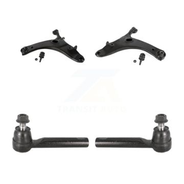 Front Suspension Control Arm Assembly And Tie Rod End Kit For Subaru Forester Impreza WRX KTR-103125