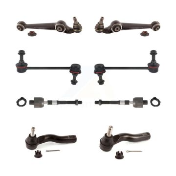 Front Control Arm Ball Joint Tie Rod End Link Kit (8Pc) For 09 Lincoln MKZ From 02 04 KTR-103200
