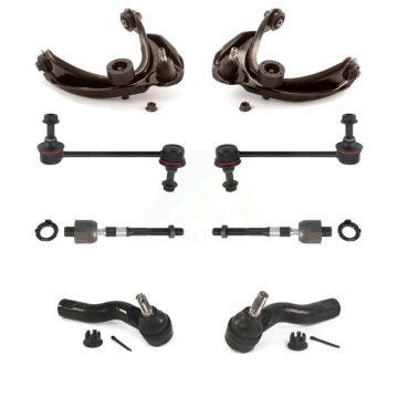 Front Control Arm And Ball Joint Tie Rod End Link Kit (8Pc) For Ford Fusion Lincoln MKZ KTR-103203
