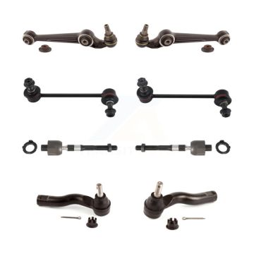 Front Control Arm Ball Joint Tie Rod End Link Kit (8Pc) For Ford Fusion Lincoln MKZ Milan KTR-103255