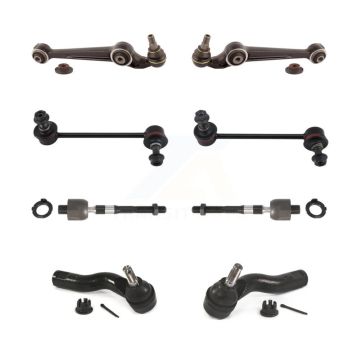 Front Control Arm And Ball Joint Tie Rod End Bar Link Kit (8Pc) For 2010 Ford Fusion 3.5L KTR-103256