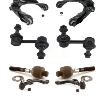 Front Suspension Control Arm Ball Joint Tie Rod End Link Kit (8Pc) For 2007-2008 Acura TL KTR-103262