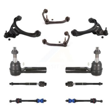 Front Arms And Lower Ball Joints Tie Rods Link Sway Bar Kit (10Pc) For Dakota Dodge Ram KTR-103486