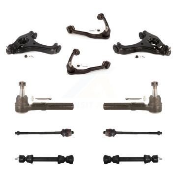 Front Control Arms Lower Ball Joints Tie Rods Link Sway Bar Kit (10Pc) For Chevrolet 1500 KTR-103487