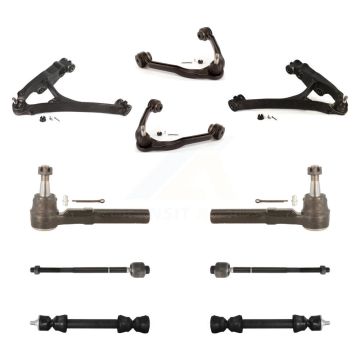 Front Arms And Lower Ball Joints Tie Rods Link Sway Bar Kit (10Pc) For GMC Sierra 1500 KTR-103495
