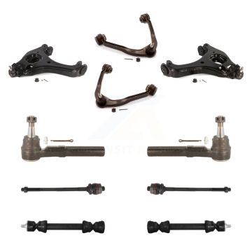 Front Control Arms Lower Ball Joints Tie Rods Link Sway Bar Kit (10Pc) For Chevrolet 1500 KTR-103501