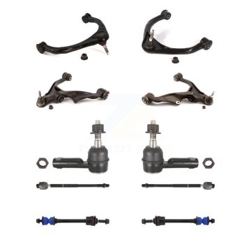 Front Control Arms Lower Ball Joints Tie Rods Link Sway Bar Kit (10Pc) For Ram 1500 Dodge KTR-103518