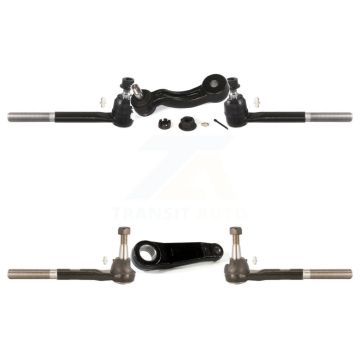 Front Tie Rod End Ball Joints Idler Arm Pitman Kit For Chevrolet GMC Express 3500 KTR-103956