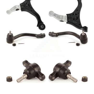 Front Suspension Arm With Tie Rod End & Ball Joint Kit (6Pc) For 2006-2010 Hyundai Sonata KTR-104011