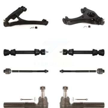 Front Control Arm And Ball Joint Tie Rod End Link Kit (8Pc) For Chevrolet Silverado 1500 KTR-104052