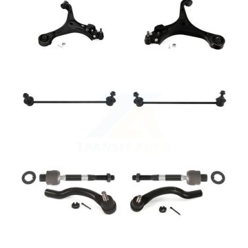 Front Control Arm And Ball Joint Tie Rod End Bar Link Kit (8Pc) For Honda Civic Acura ILX KTR-104098